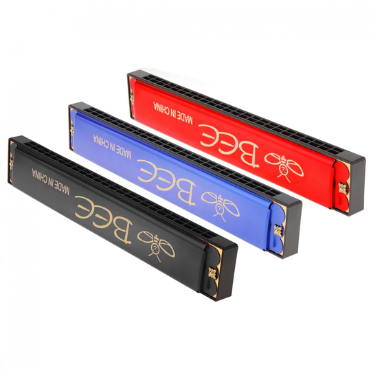 Harmonica 24 Holes Tremolo Harmonica Tone Keyc Harp Mondharmonica Muziekinstrumenten