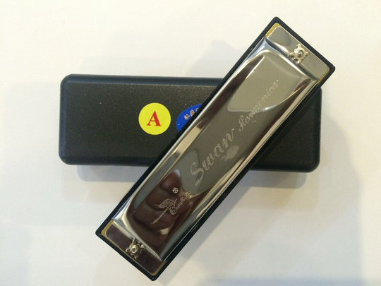 Swan Harmonica 10 Holes 20 Tonen Een Sleutel Orgel Mond Instrumentos Musicais Blues Harp Gaita