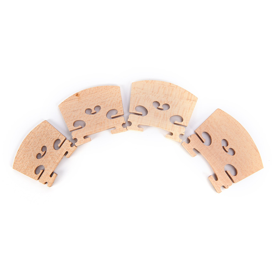 Irin 1Pc Viool Brug 1/4 1/2 3/4 4/4 Muziek Instrument Viool Fiddle Bridge Houten Montage