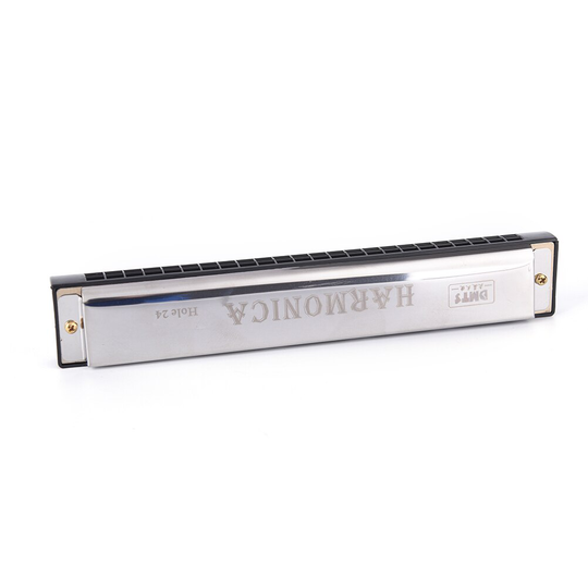 Tremolo C Sleutel 24 Holes Tremolo Harmonica Mondharmonica Houtblazers Muziekinstrumenten 17.7Cm