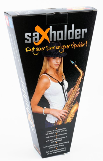 Saxholder Pro Größe M , von Jazzlab, komfortables Tragegestell Alt - und Tenor