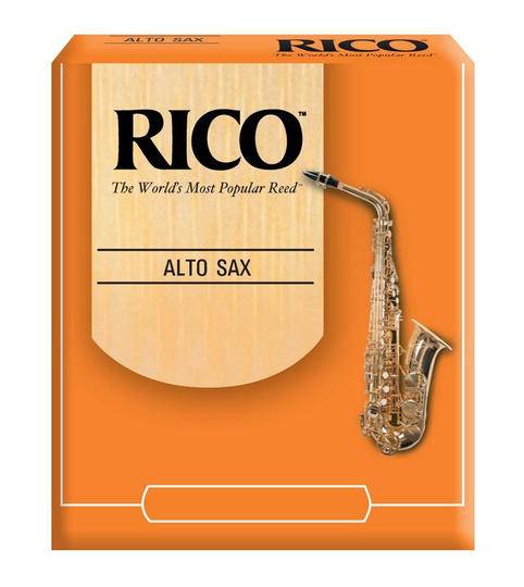 Daddario WoodWinds Rico Altsaxophon 2,0 unfiled, das RICO Standard Blatt