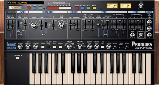 Roland PROMARS Key (Digitales Produkt)