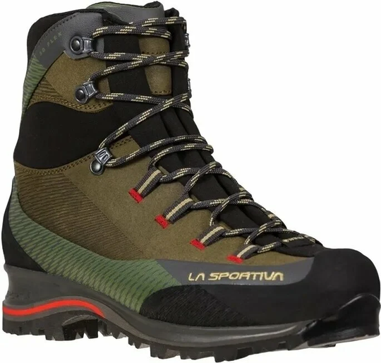 La Sportiva Heren Wanderschuhe Trango Trk Leather GTX Ivy/Tango Red 43,5
