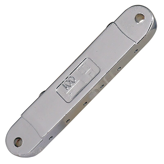 2X Silver Tune-O-Matic Electric Roller Saddle Bridge Lp Electric Guitar Bridge Made In Korea
