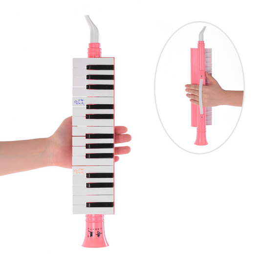 Draagbare 27 Sleutel Melodica Abs Techniek Hars Melodica Student Harmonica Met Zak Voor Muziek Liefhebbers
