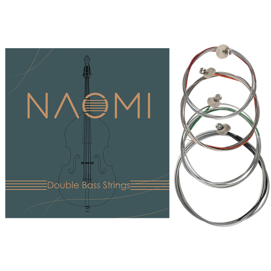 Naomi 4 Stks/set Upright Bass Snaren Contrabas Snaren 4/4 3/4 1/2 1/4 1/8 Grootte G D A & E contrabas Snaren