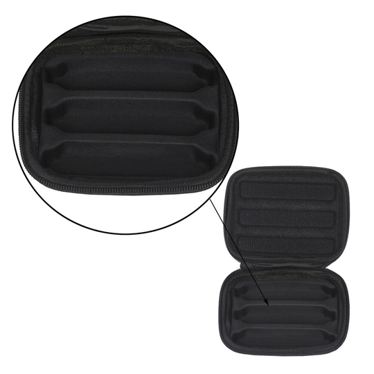 Draagbare Oxford Stof Shockproof Draagtas Voor 10 Hole Harmonica (Blauw)