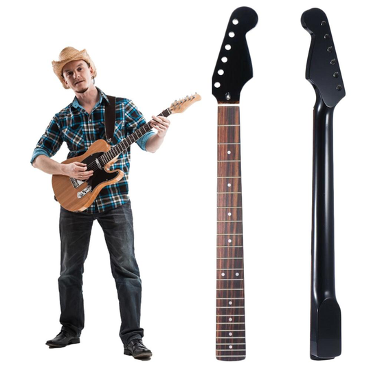 22 Fret Elektrische Gitaar Hals Maple Hals + Palissander Toets Hout Elektrische Gitaar Hals St Model Hals Gitaar Accessoires