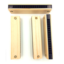 Educatief Musical Houten Harmonica Instrument Speelgoed voor Kids Kinderen Willekeurig Kid