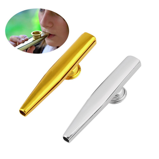 Korting Metal Kazoo Harmonica Mond Fluit Kids Party Kid Muziekinstrument