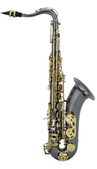 Chateau Tenorsaxophon CTS50 ,CBL Powerbell Schallstück, Black Chrome / GL