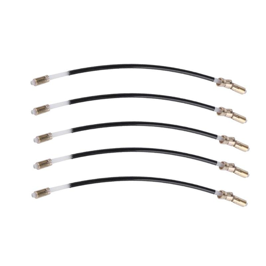 5 Stks/set Professionele Viool Tailgut Tailcord Gut Cord Viool Nylon Einde Touw Staart Voor 4/4 3/4 Fiddle Viool Accessoires