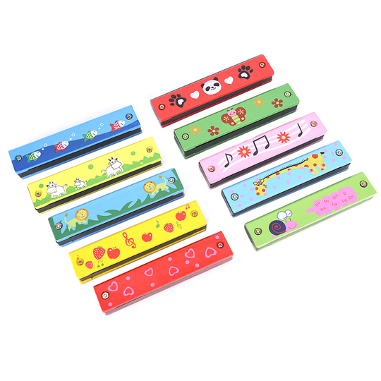 Professionele 16 Gat Twee Rijen Harmonica Sleutel Van C Mond Metalen Orgel Voor Beginners Komen