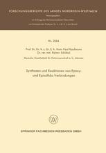 Synthesen und Reaktionen von Epoxy- und Episulfido-Verbindungen
