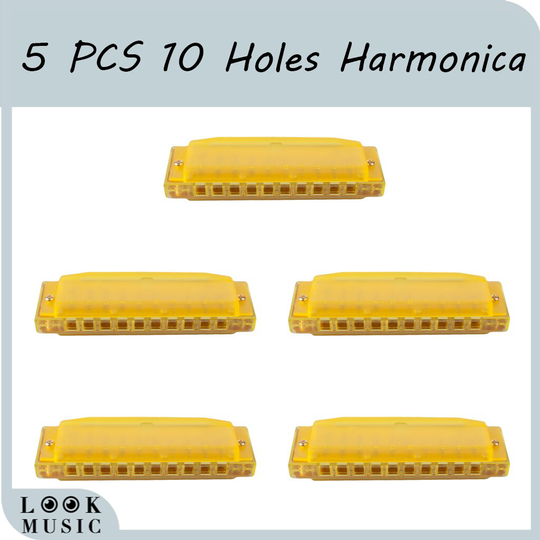 5 Pcs Harmonica Kinderen Gebruik Gaita De Boca Mond Ogan Educatief Houtblazers Instrument