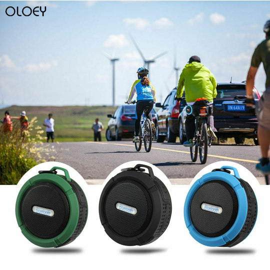 Bluetooth Draadloze Douche Luidspreker Portable Handsfree Muziek Microfoon Voor Douche, Badkamer, Auto, Fiets, strand & Outdoor