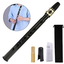 8-Gat Muziekinstrument Sax Mondstuk Saxofoon Onderdelen Draagbare Zwart Tenor Voor Saxofoon Mini Professionele Abs Nuttig