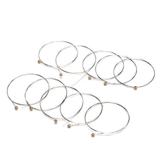 10 Pcs Gitaar Snaren Rvs Akoestische Gitaar String 1st E String 0.30Mm