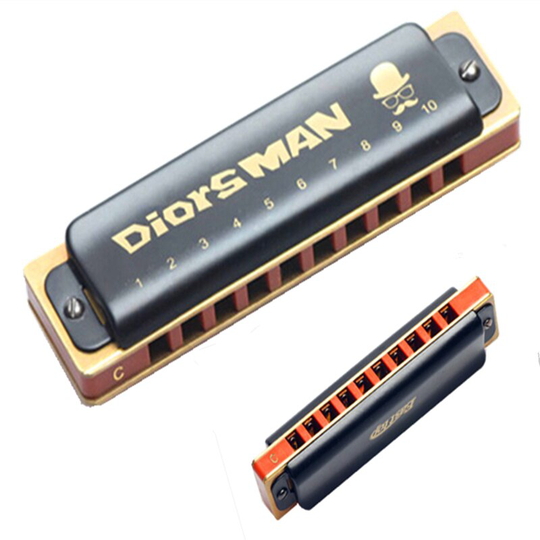 Easttop 10 Hole Harmonica Diors Man Gaita Blues Sleutel Van C Mond Ogan Diatone Instrumentos Musicais Harp