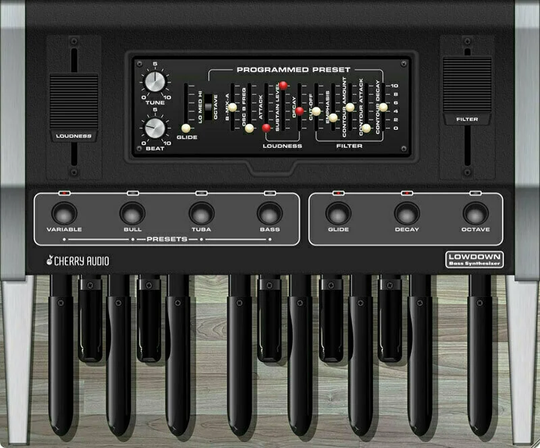 Cherry Audio Lowdown Bass Synthesizer (Digitales Produkt)