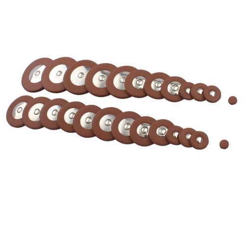 Andoer® 25 Stücke Sax Leder Matten Ersatz für Tenor Saxophon
