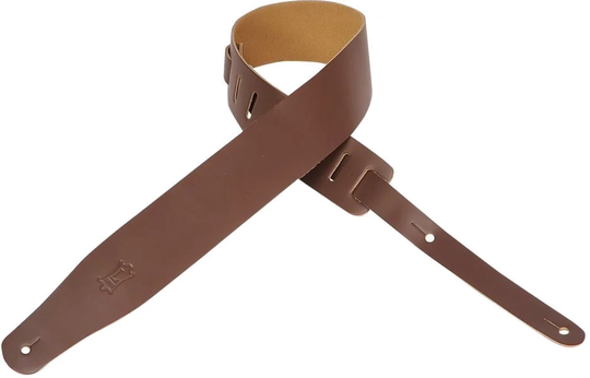 Levys M26 Ledergurte für Gitarren Braun