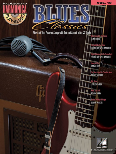 Noten Mundharmonika Blues Classics Harmonica Play-Along Volume 10 HL 00001093