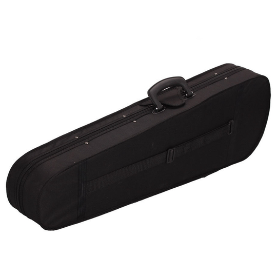 4/4 Full Size Natuurlijke Akoestische Viool Fiddle Met Case Boog Hars Mute Stickers En Massief Hout + abs 59x21.5x3.8