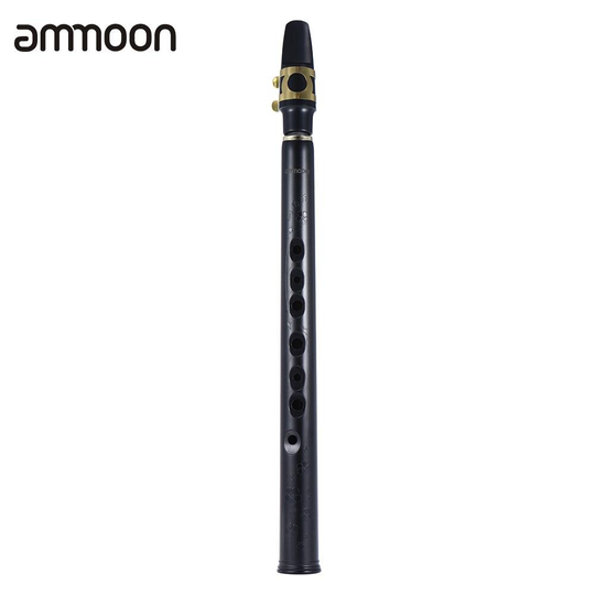 Ammoon Mini Pocket Bb Saxofoon Sax ABS met Alto Mondstukken 2 stks Reed Draagtas Houtblazers Instrument