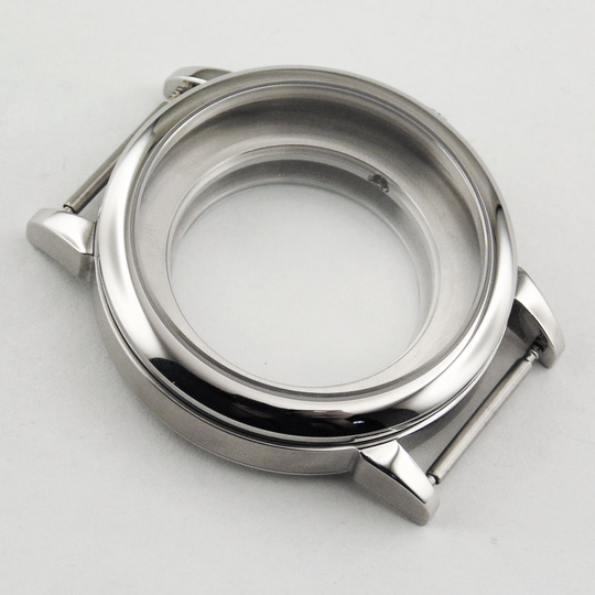 40mm Horloge SS Case Kunstmatige Synthese Saffierglas Fit ETA 2836, DG2813/3804, Miyota 82 Beweging