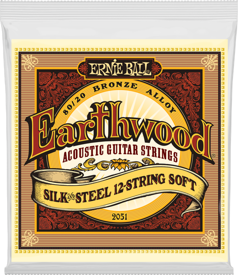Ernie Ball 2051 Earthwood Silk & Steel 12