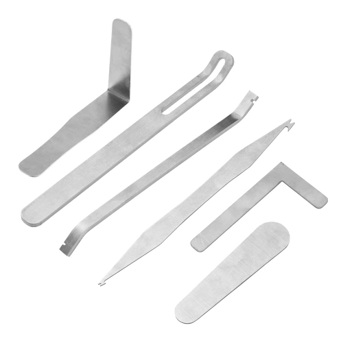 Muslady Practical Saxophone Repair Tool Kit Werkzeugsatz für die Wartung von Holzblasinstrumenten