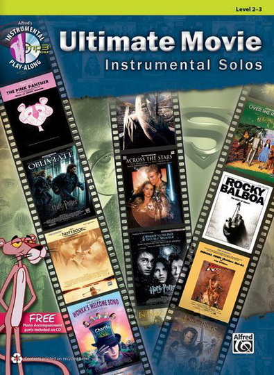 Noten Violine Ultimate Movie instrumental solos incl. CD Alfred 40126
