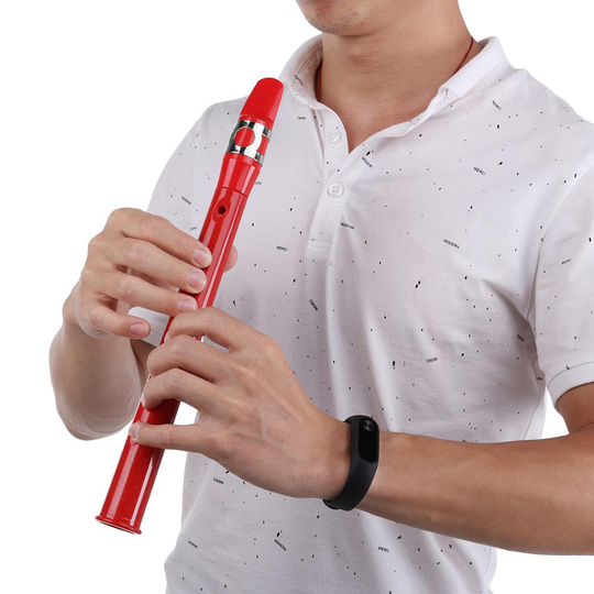 Mini Duurzaam Pocket Saxofoon Licht Gewicht Te Dragen Alto Mondstuk Pocket Sax Met 2 Riet Houtblazers