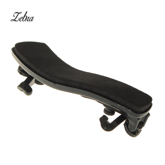 Zwart Plastic Verstelbare Fiddle Viool Schoudersteun Pad Ondersteuning Voor 1/2 1/4 Viool Onderdelen & Accessoires