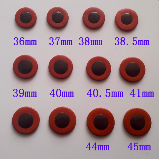 (10 Stuks/partij) 35.5Mm Naar 45Mm Individuele Saxofoon Pads In Saxofoon Reparatie Onderdelen