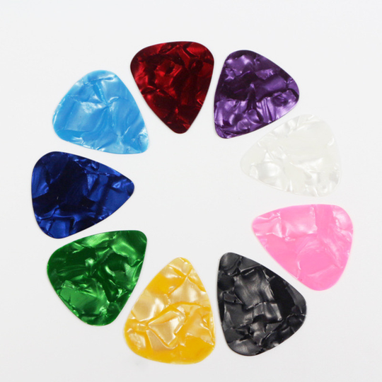 5/9/20 Pcs Akoestische Picks Plectrum Celluloid Ukulele Elektrische Smooth Guitar Pick Muziek Instrument Accessoires 0.5Mm 0.75Mm 1Mm