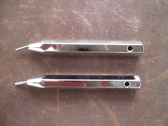 Chin rest key Wrench silver kleur 2 stks luthier gereedschap