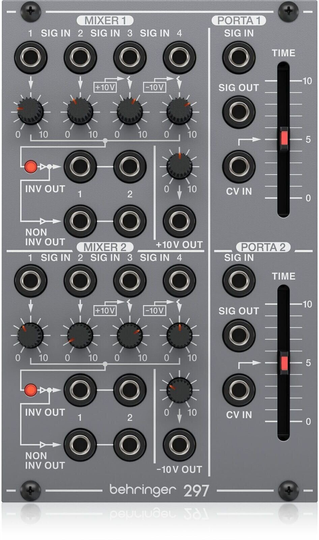 Behringer 297 Dual Portamento/CV Utilities