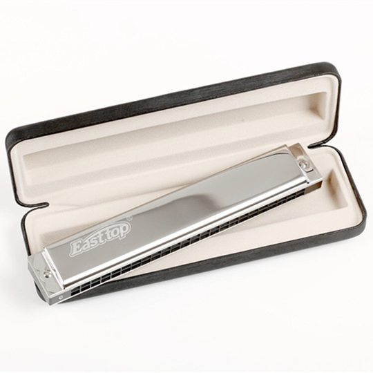 Easttop 24 Gat Goede Harmonica Tremolo Harmonica Met Sleutel Van C Goedkopere Prijs