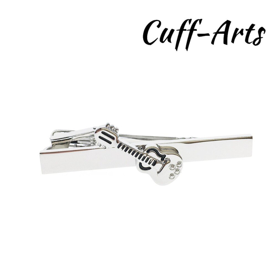 Tie Clip Voor Mannen Elektrische Gitaar Muziek Tie Clip Mannen Tie Clip Mannelijke Relatiegeschenk voor Heren Sieraden door cuffarts T10043