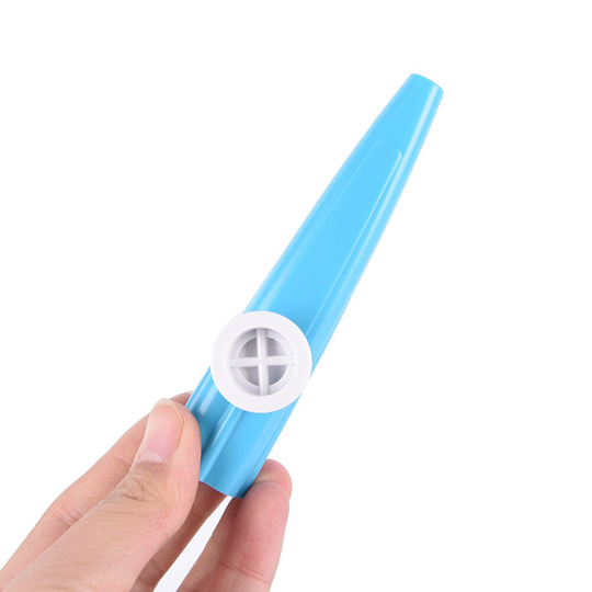 10 Stks Plastic Kazoo Harmonica Mond Fluit Kids Party Muziekinstrument Willekeurige Kleur