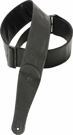 Levys M7GG3 Ledergurte für Gitarren Black