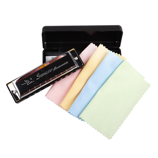 Swan Harmonica 10 Holes toonsoort C Diatonische Blues Harp Mouthorgan Zilveren Metalen Mond Orgel Jazz Rock Folk Muziek Melodica houtblazers