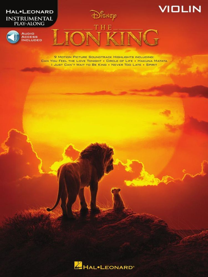 Noten The Lion King for Violin HL 00303501 Hal Leonard incl. online Audio