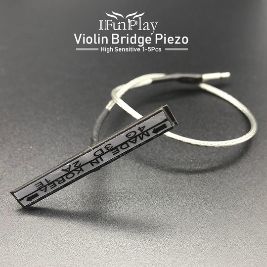 1 Pcs/5 pcs Hoge Gevoelige Viool Pickup Bridge Piezo Viool Fiddle EQ Equalizer Pickup Piezo Maker Viool Accessoires onderdelen