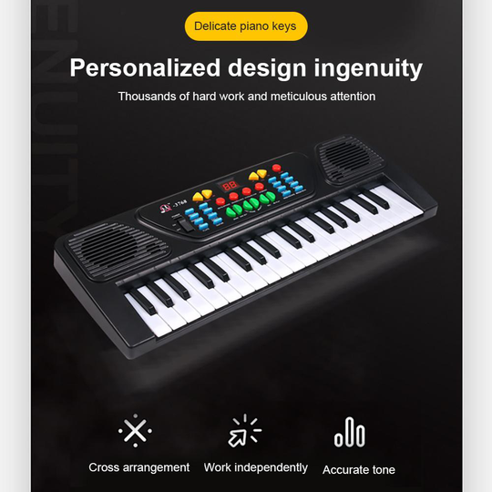 37 Toetsen Multifunctionele Elektronische Keyboard Musical Onderwijs Speelgoed Voor Kinderen Beginners