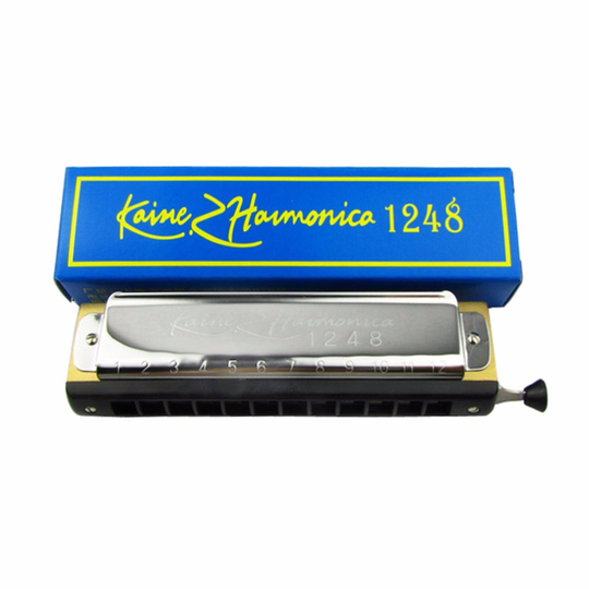 12 Hole 48 Toon Chromatische Mondharmonica Chromatische Chrome Sleutel van C Harmonica Mondharmonica Kaine. Z