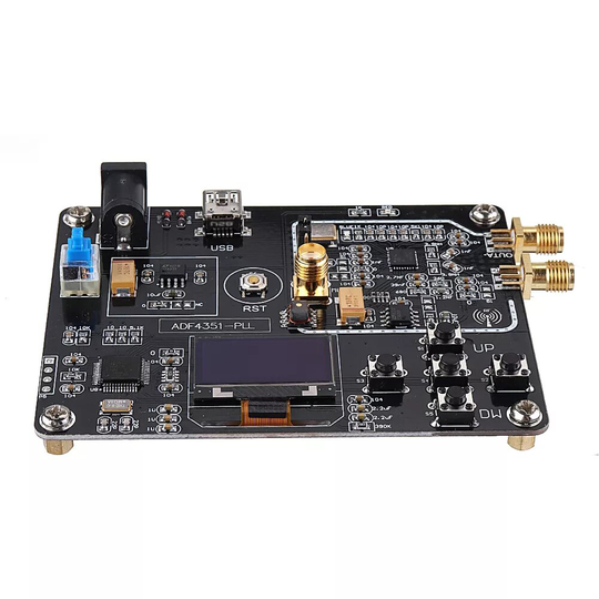ADF4351 Signaal Generator Module Usb-poort Frequentie Synthesizer Nauwkeurige Dual Output Professionele Rf Geïntegreerde Circuit 35M-4.4G